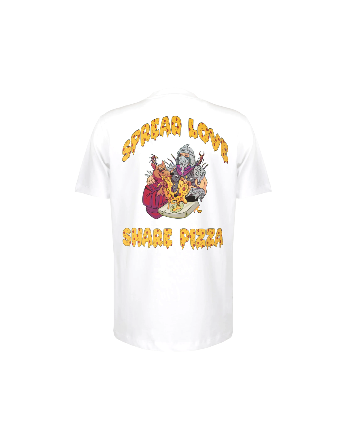 Spread Love Share Pizza – Posh Alley Cats T-shirt