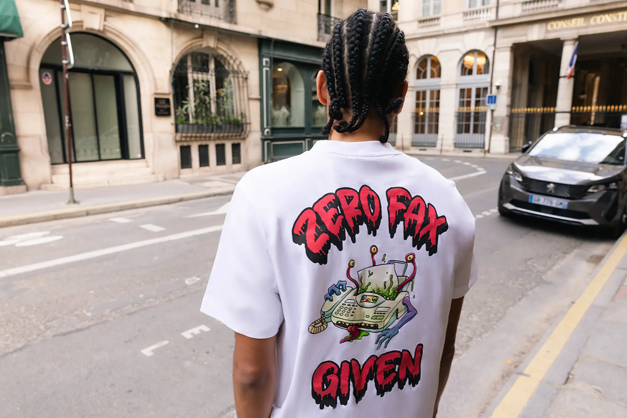 Zero Fax Given Exclusive Graphic Tee | Posh Alley Cats Zero Fax Given Exclusive Graphic Tee | Posh Alley Cats
