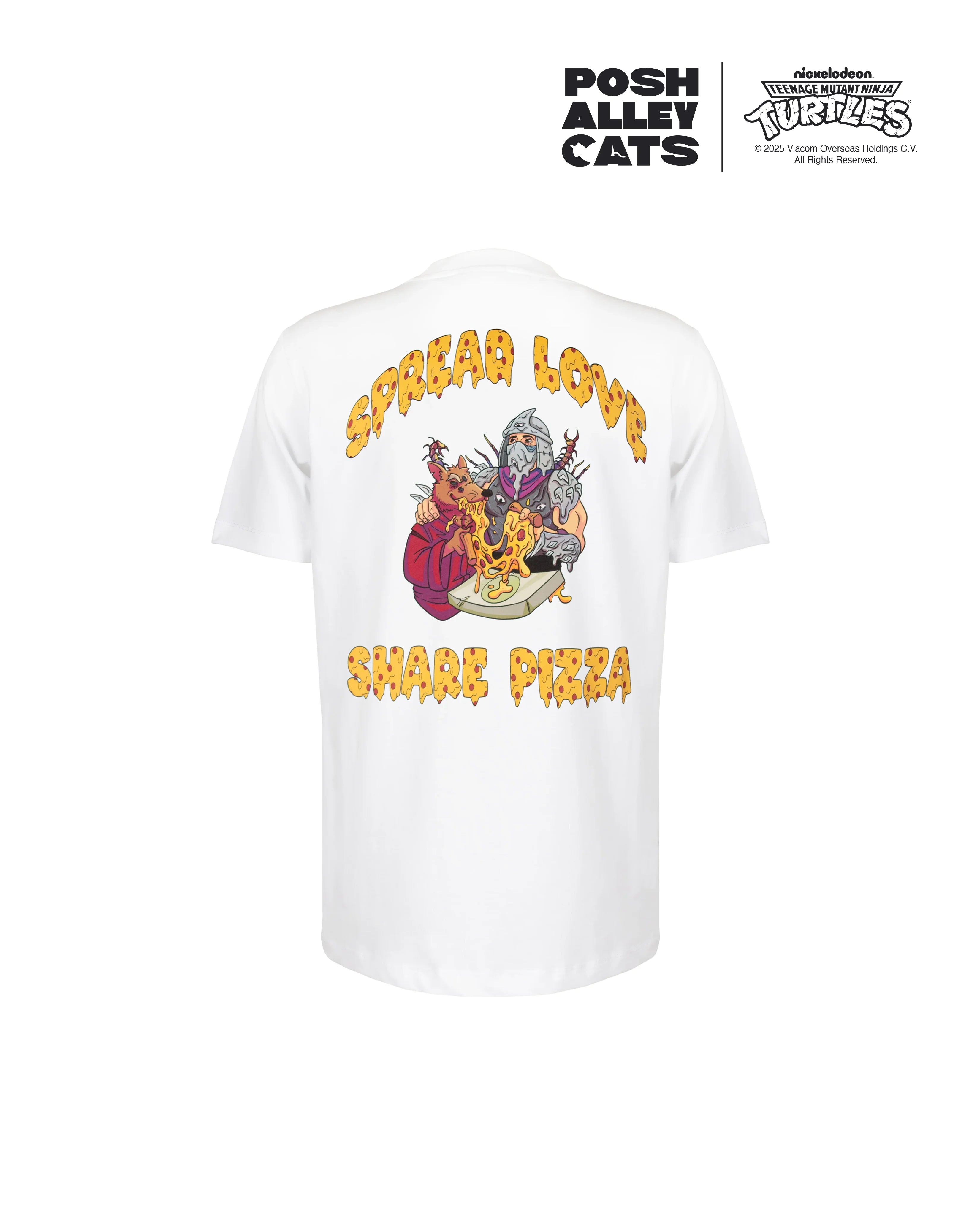 Spread love share pizza